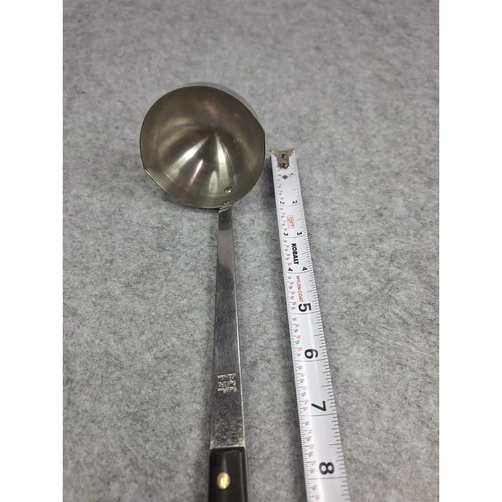 Vintage Maid Of Honor Stainless Steel Soup Ladle USA 12.5